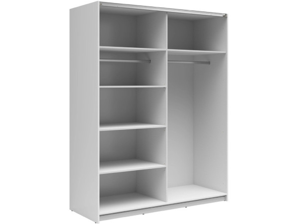 TETRIX Шафа-купе із дзеркалами SZF/153/2M BRW