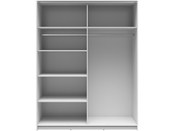 TETRIX Шафа-купе із дзеркалами SZF/153/2M BRW
