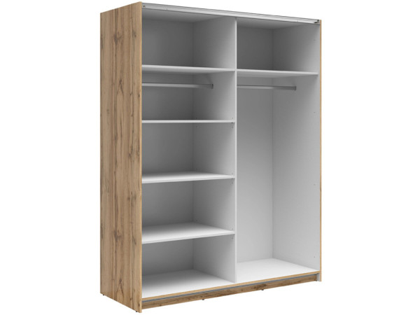 TETRIX Шафа-купе із дзеркалами SZF/153/2M BRW