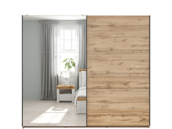 TETRIX Шафа-купе із дзеркалом SZF/220/M BRW