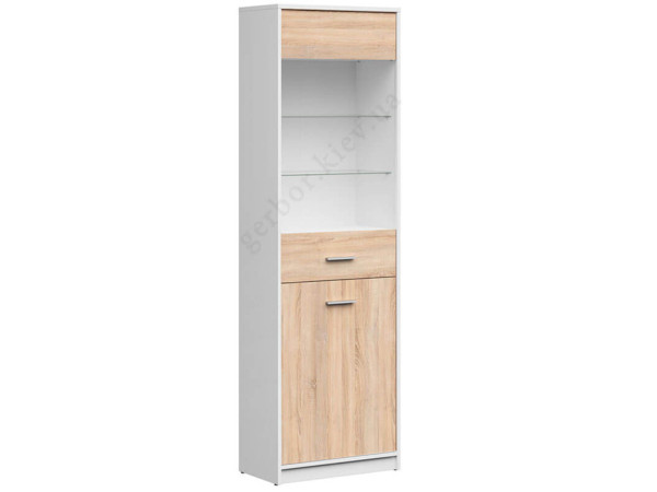 NEPO PLUS Вітрина REG1D1W BRW