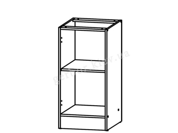 JUNONA LINE Тумба ліва D1D/40/82L BBL BRW сонома