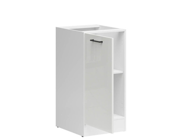 JUNONA LINE Тумба ліва D1D/40/82L BBL BRW крейдяний глянець