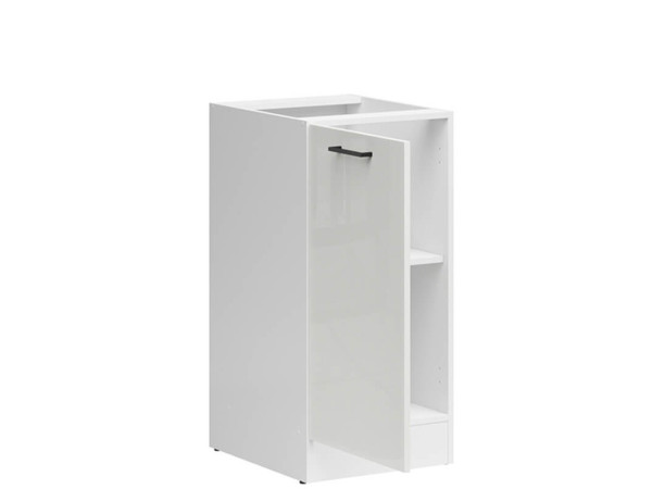 JUNONA LINE Тумба ліва D1D/50/82L BBL BRW крейдяний глянець