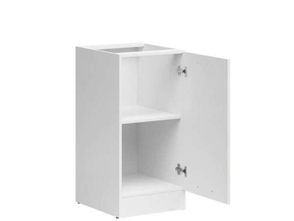 JUNONA LINE Тумба права D1D/50/82P BBL BRW крейдяний глянець