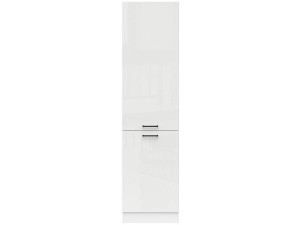 JUNONA LINE Пенал лівий D2D/50/195L BRW крейдяний глянець