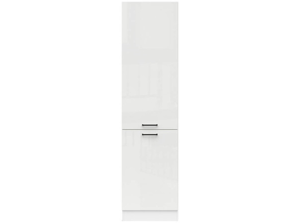 JUNONA LINE Пенал лівий D2D/50/195L BRW крейдяний глянець