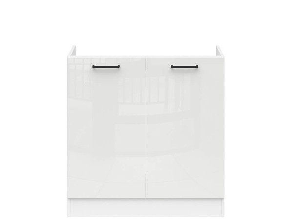 JUNONA LINE Тумба під мийку DK2D/80/82 BRW крейдяний глянець