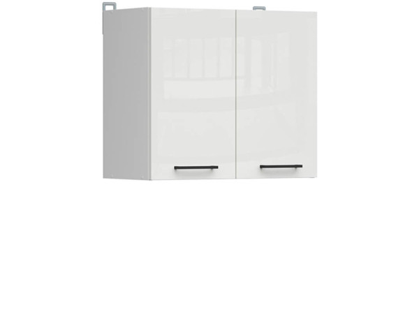 JUNONA LINE Шафа навісна G2D/80/57 BRW крейдяний глянець