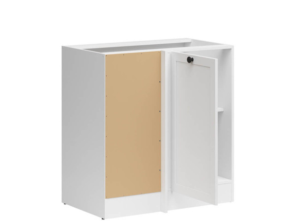 JUNONA LINE Тумба кутова ліва DNW/100/82L BBL BRW білий