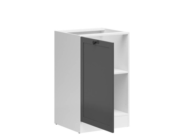 JUNONA LINE Тумба ліва D1D/50/82L BBL BRW графіт