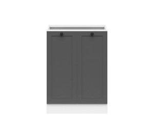 JUNONA LINE Тумба D2D/60/82 BBL BRW графіт
