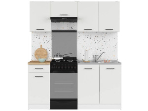 JUNONA LINE 170 ZBL Кухня BRW крейдяний глянець