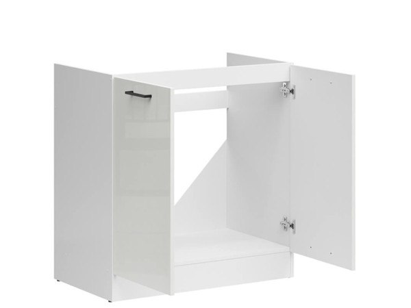 JUNONA LINE 180 ZBL Кухня BRW крейдяний глянець