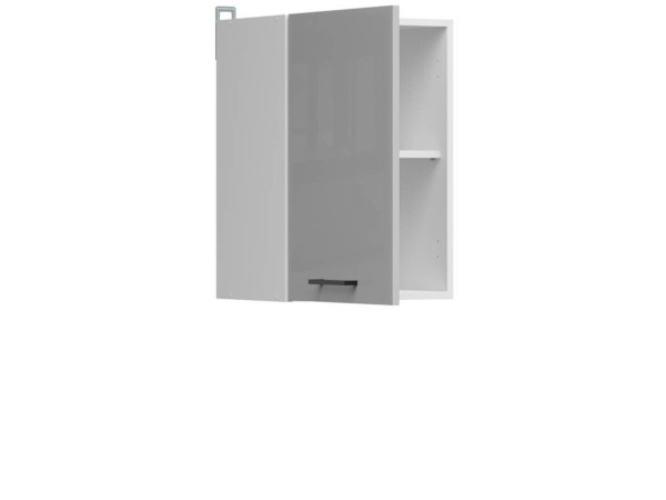 JUNONA LINE 170 ZBL Кухня BRW світло-сірий глянець