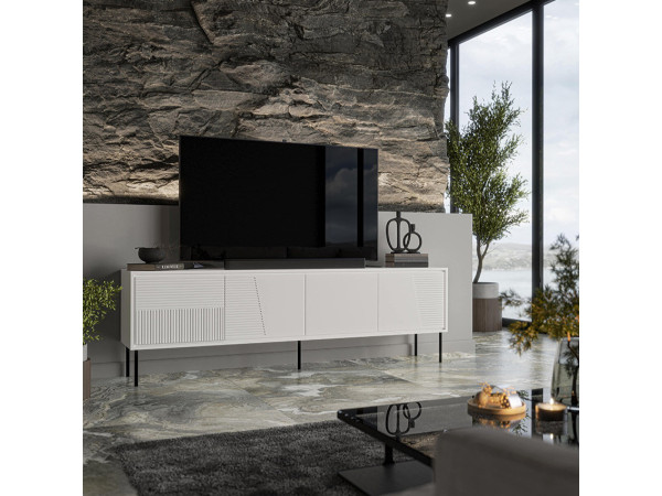ABI 200 4D CAMA MEBLE Тумба ТВ білий