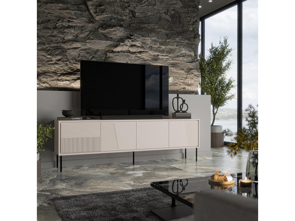 ABI 200 4D CAMA MEBLE Тумба ТВ кашемір