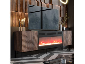 ART DECO EF RTV CAMA MEBLE Тумба ТВ з електрокаміном