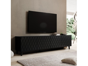 ASTI 200 4D CAMA MEBLE Тумба ТВ чорний