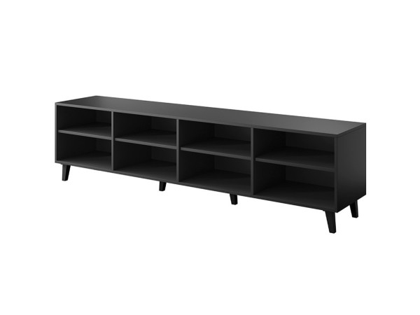 BARI 200 4D CAMA MEBLE Тумба ТВ чорний
