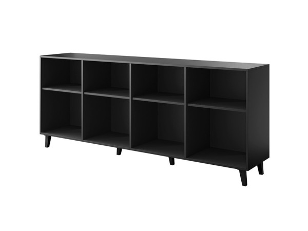 BARI 200 4D CAMA MEBLE Комод чорний