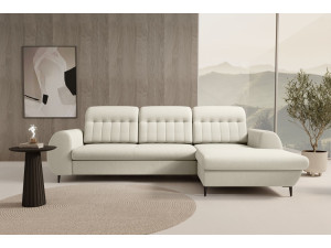 Диван кутовий розкладний Б'ЯНКО / BIANCO на ніжках Perfect Home Польща