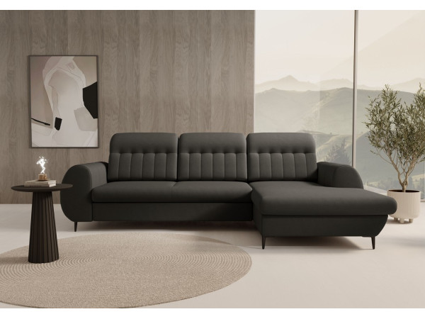 Диван кутовий розкладний Б'ЯНКО / BIANCO на ніжках Perfect Home Польща