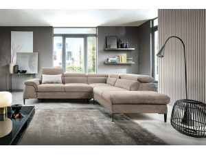 Диван кутовий розкладний БЛЮС Л / BLUES L на ніжках Perfect Home Польща
