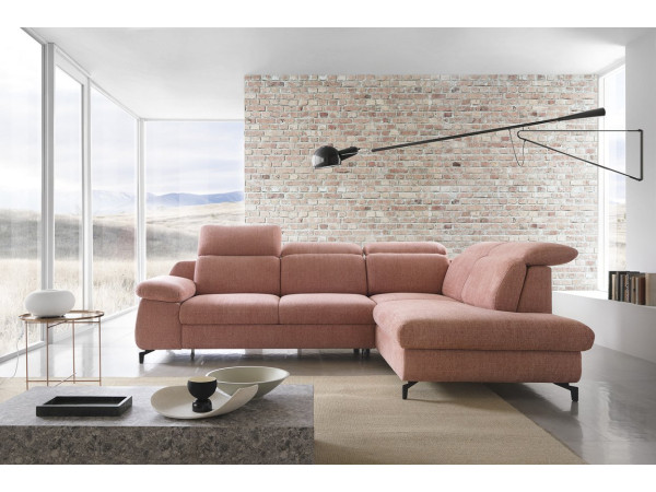 Диван кутовий розкладний КОБРА / COBRA на ніжках Perfect Home Польща