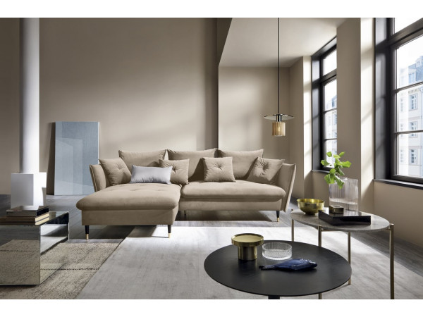Диван кутовий розкладний ГЛАМ / GLAM Perfect Home Польща