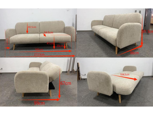 Диван розкладний СОФТ міні / SOFT mini на ніжках Perfect Home Польща Акція Сірий
