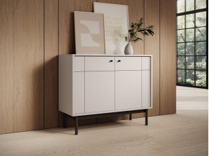 Комод Perfect Home Джапанді / Japandi K104 2-дверний Кашемір