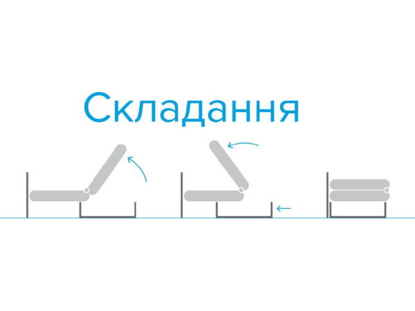 Прямий диван Вікторія
