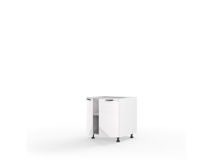 Кухонна секція Мері нижня 80Н/820 2дв Pro Blum(Білий/Глянець Білий 9003 (Серія М))