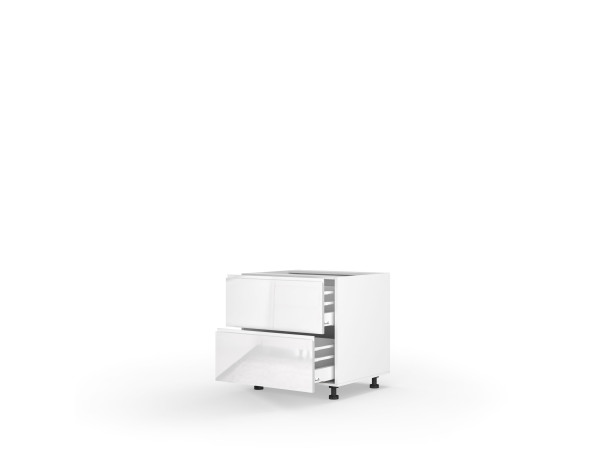 Кухонна секція Міленіум WG нижня 90Н2ШХ/820 Pro Hettich(Білий/Глянець Білий (Серія М))