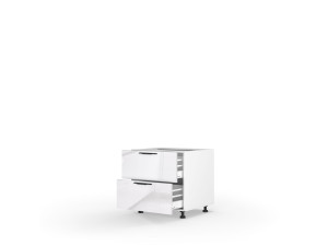 Кухонна секція Мері нижня 90Н2ШХ/820 Pro Hettich(Білий/Глянець Білий 9003)