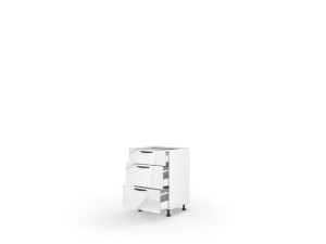Кухонна секція Мері нижня 40Н3ШХ/820 Pro Hettich(Білий/Глянець Білий 9003 (Серія М))