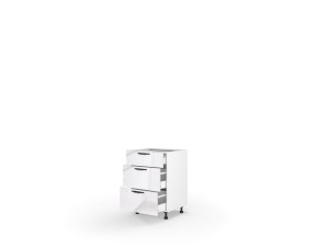 Кухонна секція Мері нижня 50Н3ШХ/820 Pro Hettich(Білий/Глянець Білий 9003 (Серія М))