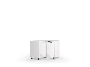 Кухонна секція Мері нижня КутН 90° 1050х1050/820 2дв Pro Blum(Білий/Глянець Білий 9003)