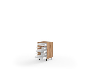 Корпус кухонний секція нижня 40Н3ШХ/820 Pro Hettich(Дуб Крафт (Серія М))