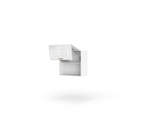 Кухонна секція Валенсія верхня 80В/720 2дв Aventos Pro Blum(Білий/Напівмат Білий 9003 (Серія М))