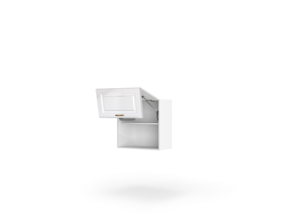 Кухонна секція Валенсія верхня 80В/720 2дв Aventos Pro Blum(Білий/Напівмат Білий 9003 (Серія М))