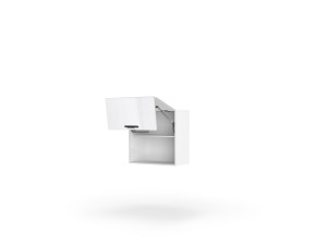 Кухонна секція Мері верхня 80В/720 2дв Aventos Pro Blum(Білий/Глянець Білий 9003 (Серія М))