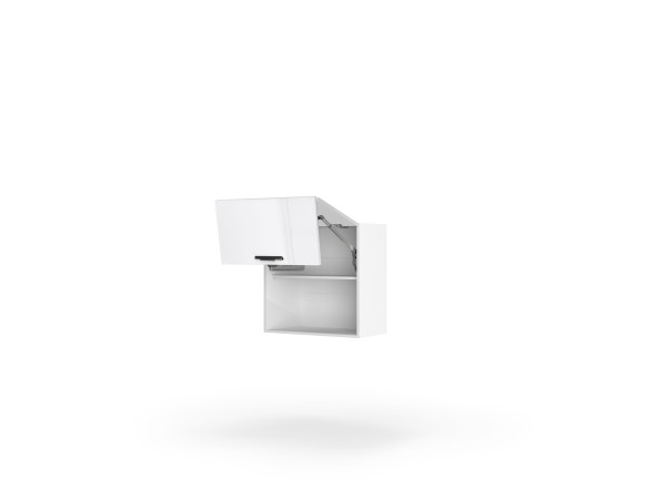 Кухонна секція Мері верхня 80В/720 2дв Aventos Pro Blum(Білий/Глянець Білий 9003 (Серія М))
