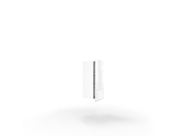 Кухонна секція Міленіум верхня 20В/900 1дв Pro Blum ПРАВА(Білий/Напівмат Білий 9003)