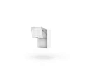 Кухонна секція Валенсія верхня 60В/900 2дв Aventos Pro Blum(Білий/Напівмат Білий 9003 (Серія М))