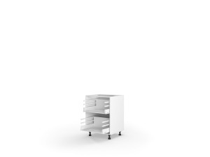 Корпус кухонний секція нижня 60Н2ШХ/820 Pro Hettich(Білий (Серія М))