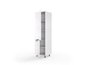Кухонна секція Мері пенал 60П/2140 Pro Blum(Білий/Глянець Білий 9003 (Серія М))