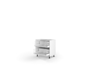 Корпус кухонний секція нижня 80Н2ШХ/820 Pro Hettich(Білий (Серія М))