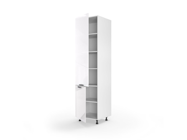 Кухонна секція Мері пенал 60П/2320 Pro Blum(Білий/Глянець Білий 9003)